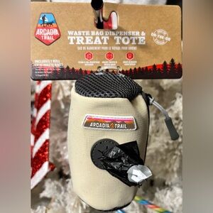 Outdoor Waste Bag Dispenser and Treat Holder